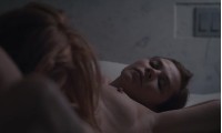 Louisa Krause and Anna Friel in a lesbian scene