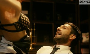 Dasha Astafieva sex scene in the film What men are doing