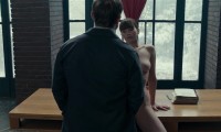 totally naked Jennifer Lawrence on the table 