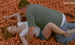 Sex scene with Jessica Chastain on carrots