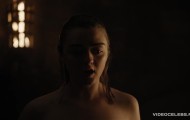 Footage from the film with Maisie Williams Naked