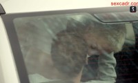 A sex scene with Daria Moroz in the car