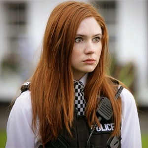 serial Doctor Who. Play Amy Pondgirl with red hair