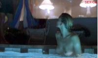 Natasha Henstridge naked in the pool