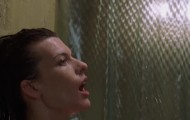 Footage from the film with Naked Milla Jovovich