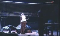 Elizaveta Boyarskaya naked on the stage