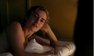 Naked Kate Winslet in bed