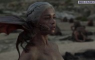 Footage from the film with Naked Emilia Clarke