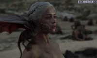 Naked Emilia Clarke rises from the ashes