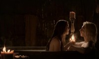 Erotic scene in the bathroom with Roxanne McKee