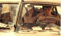 Naked Kristen Stewart in the car