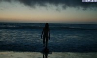 Shailene Woodley walks naked in the sea