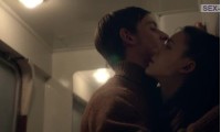 Sex with Stacy Martin in a train