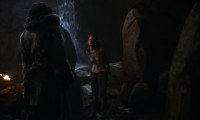 Rose Leslie totally naked in a cave with Jon snow