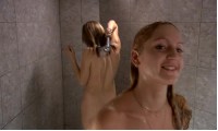 Naked Elena Polyakova and Anna Cozychic in the shower