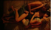 Sex with two girls in the movie Love