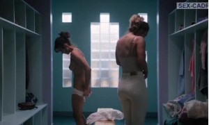 Alison brie naked in the locker room