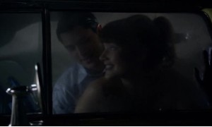 The sex scene in the car