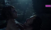 Cara Delevingne and Orlando Bloom in a sex scene