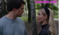 sex with Christina Asmus in the cemetery in the TV series Lucy