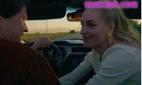 Kristina Asmus gives a blowjob to Kozlovsky in the car