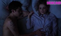 Josephine Langford in bed scene