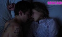 Josephine Langford in bed scene