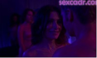 Sarah Shahi in sex/life orgy scene