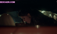 Maria Matzel has sex in a car in the series Black Cloud