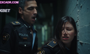 Sex with a female police officer in the TV series Burning Body (El cuerpo en llamas)