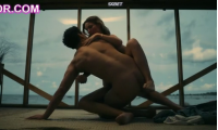 sex scene with Lena Meckel on the floor in the movie