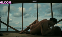 sex scene with Lena Meckel on the floor in the movie